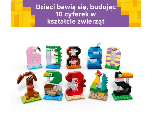 LEGO ICONIC 40807 Urodzinowe cyferki - 1529757 - zdjęcie 5